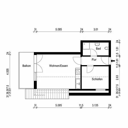 Ferienwohnung-Godewind-Seeblick-Lud-297 * Шарбойц